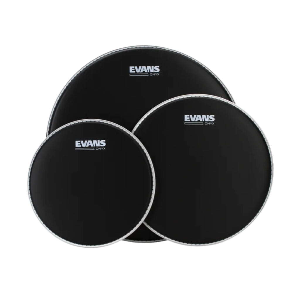 Evans - Onyx Coated 3-Piece Tom Pack - 10/12/16 inch