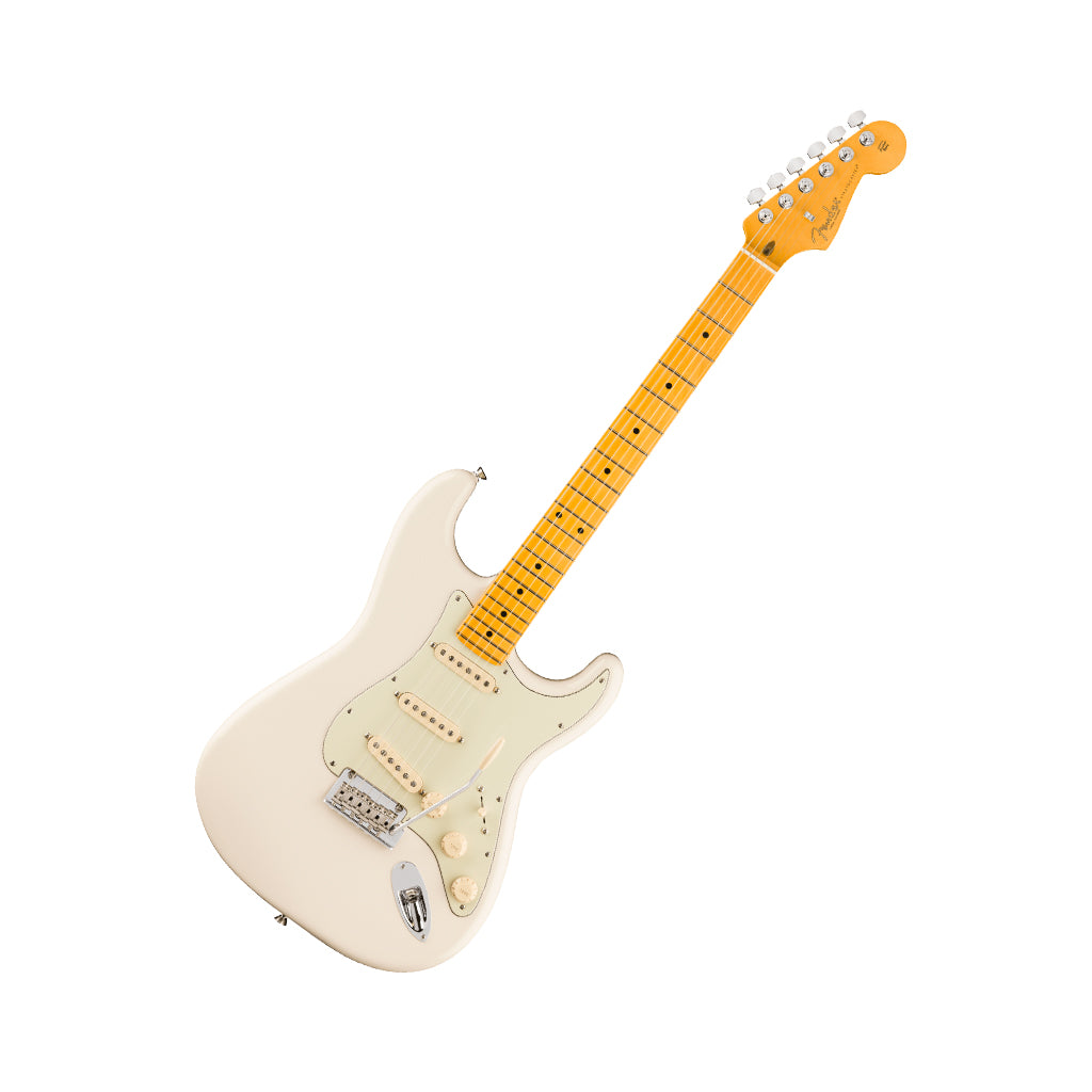 Fender American Professional Stratocaster Maple Electric Guitar -  Olympic White