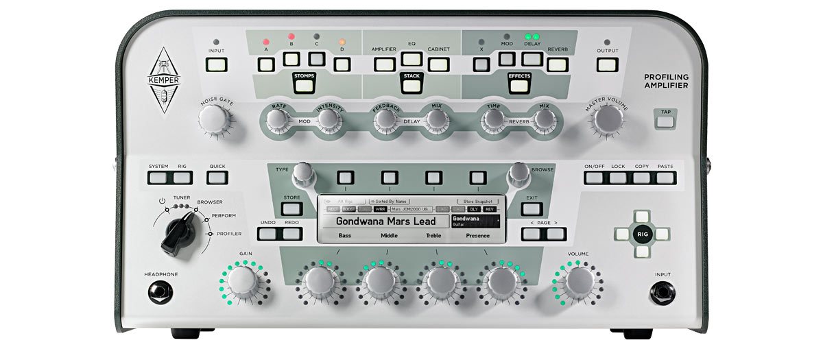 Kemper Profiler Head White - Sky Music