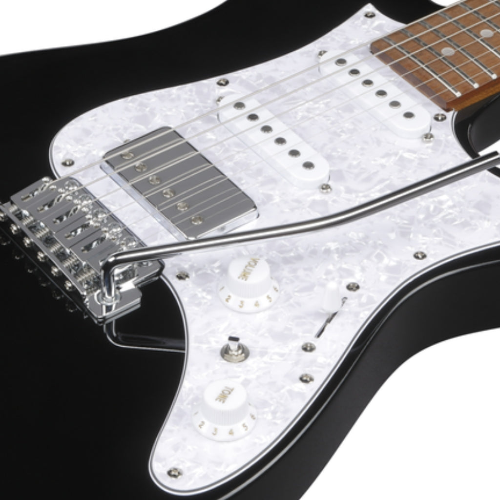 Ibanez - AZ22S2 BK Electric Guitar Bundle With BIGMINI Tuner - Black