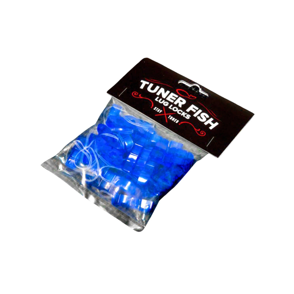 Tuner Fish - Lug Locks - Blue, 24 pack