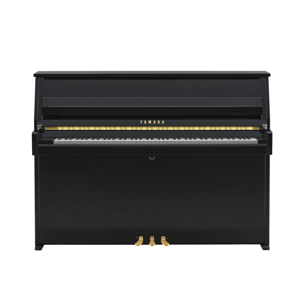 Yamaha - B10 110cm Upright Piano - Polished Ebony