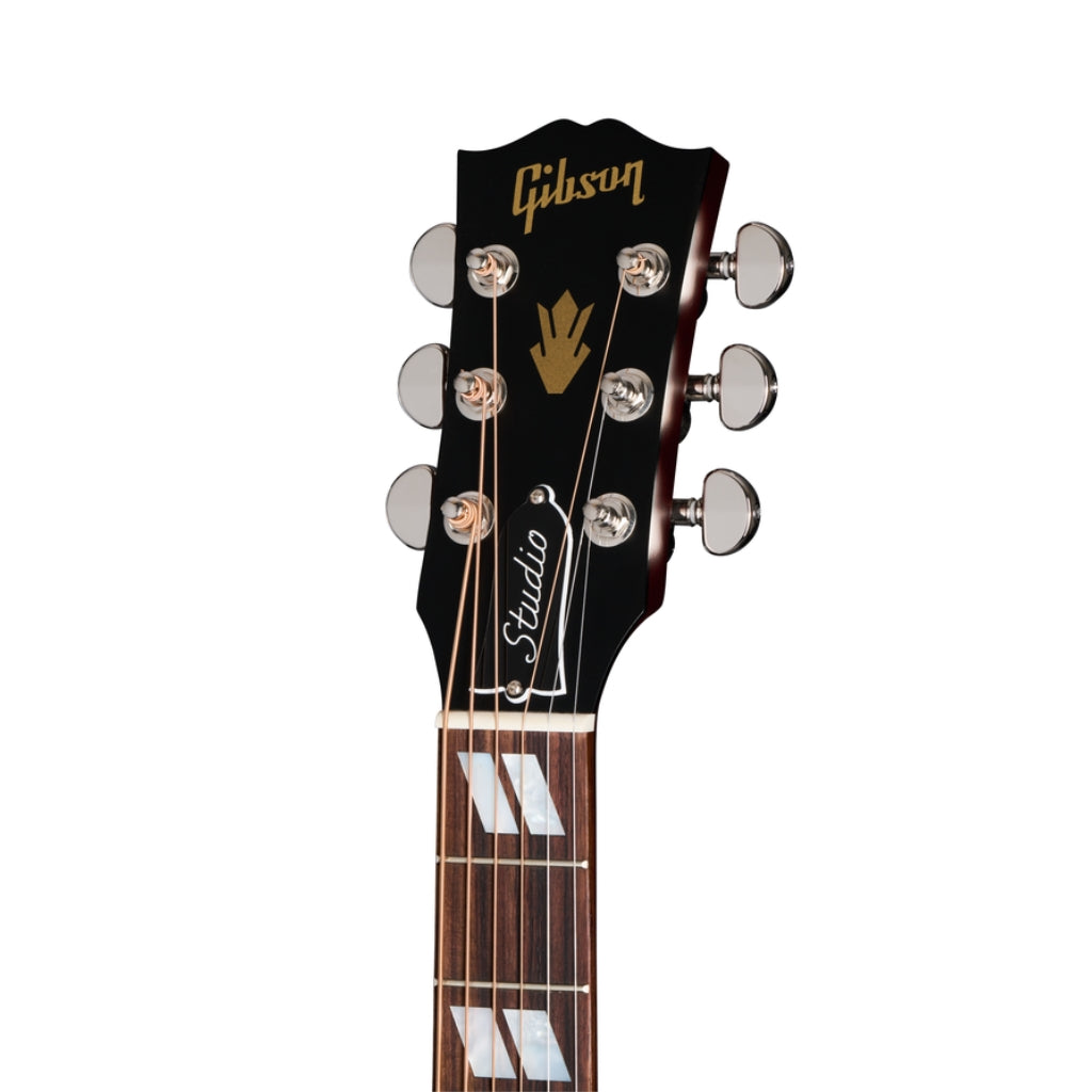 Gibson - Hummingbird Studio EC Acoustic Guitar - Tri Burst Satin