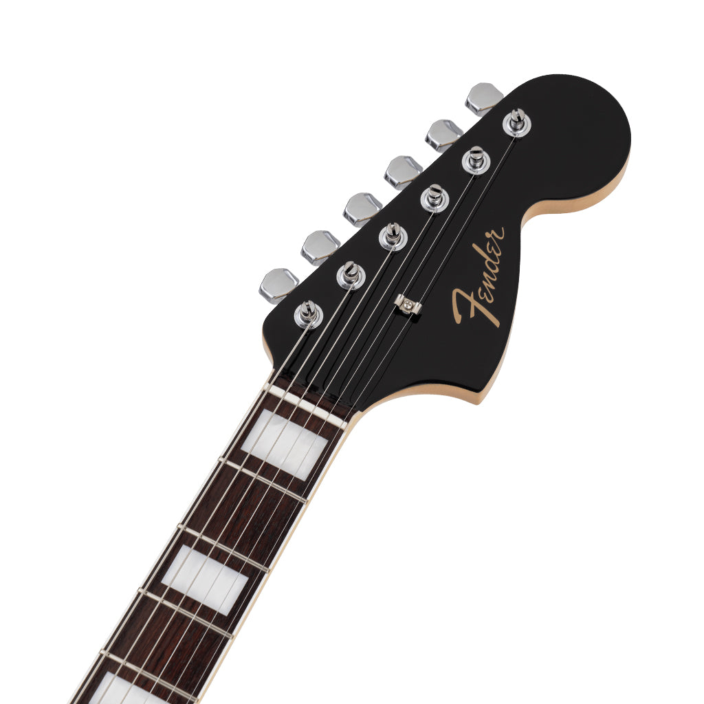 Fender Made in Japan Traditional Late 60s Jaguar Electric Guitar - Black headstock
