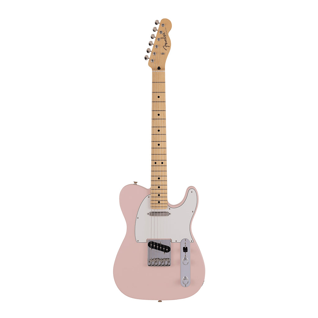 Fender Made in Japan Junior Collection Telecaster Maple Fingerboard Satin Shell Pink