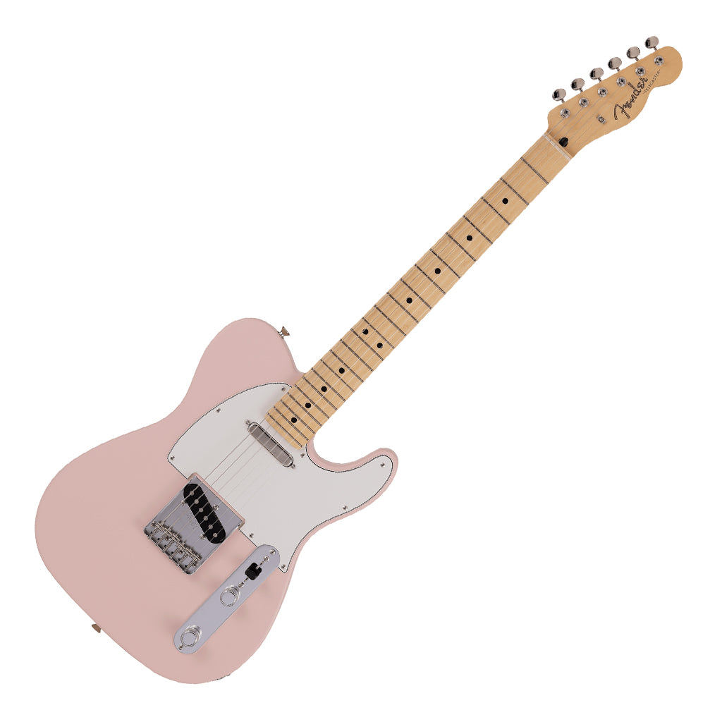 Fender Made in Japan Junior Collection Telecaster Maple Fingerboard Satin Shell Pink
