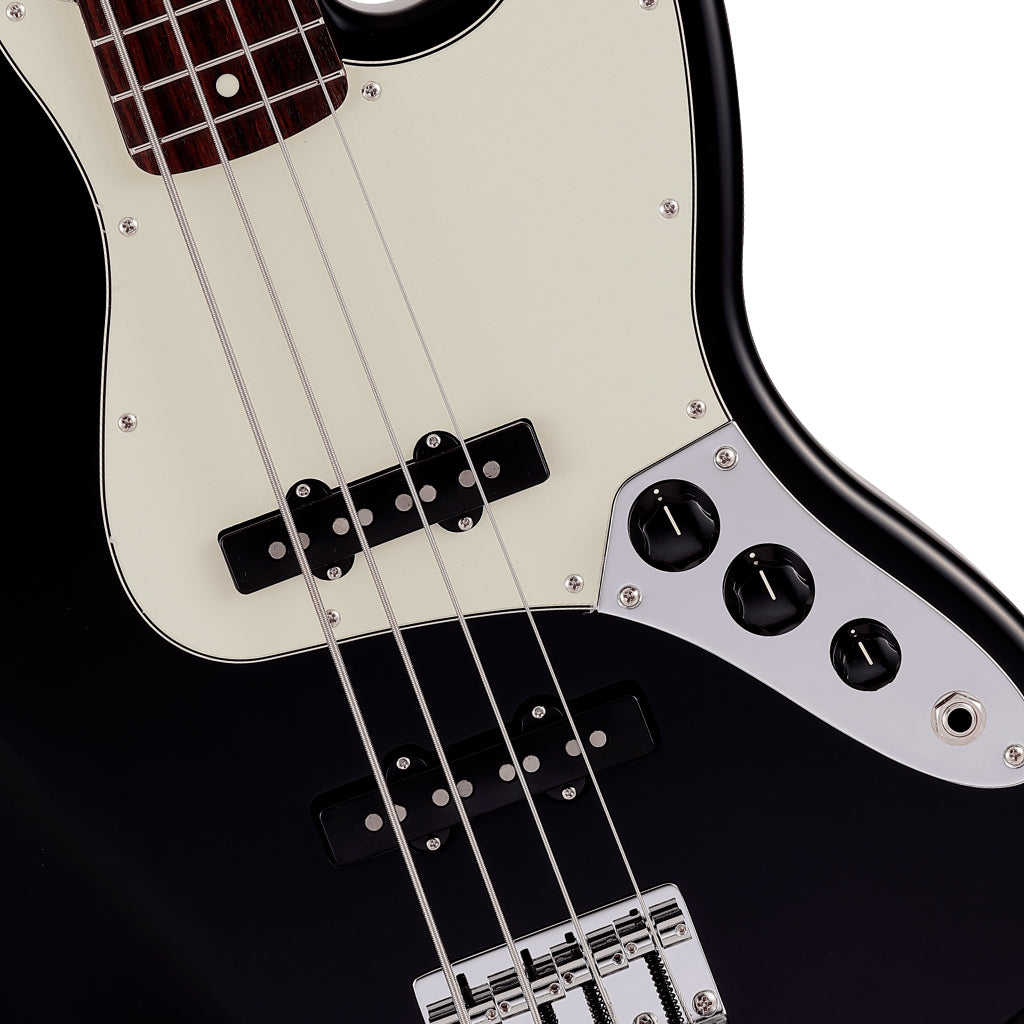 Fender Made in Japan Junior Collection Jazz Bass Rosewood Fingerboard Black