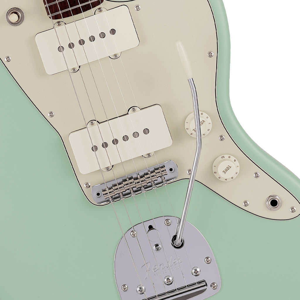 Fender Made in Japan Junior Collection Jazzmaster Rosewood Fingerboard Satin Surf Green