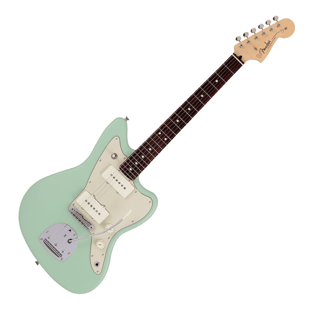 Fender Made in Japan Junior Collection Jazzmaster Rosewood Fingerboard Satin Surf Green