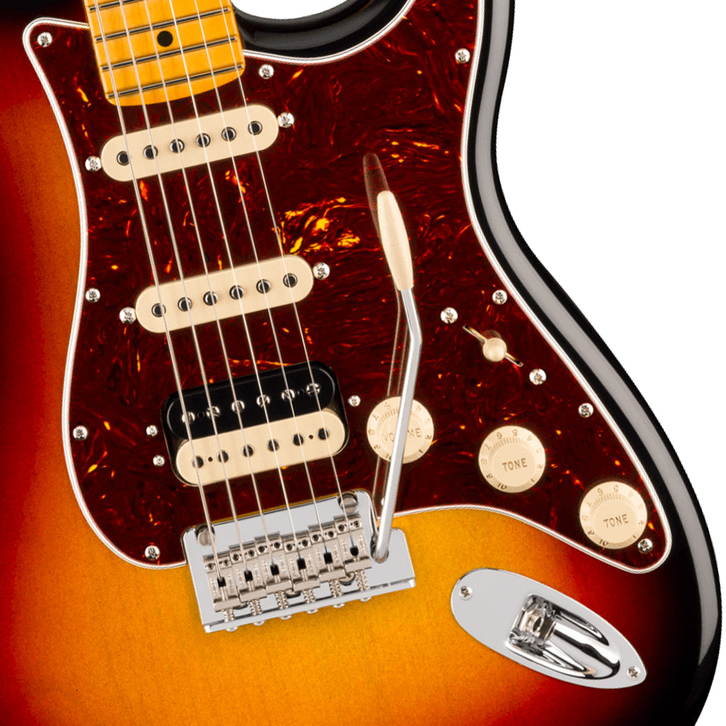 Fender American Professional Stratocaster HSS Maple Electric Guitar - 3-Color Sunburst