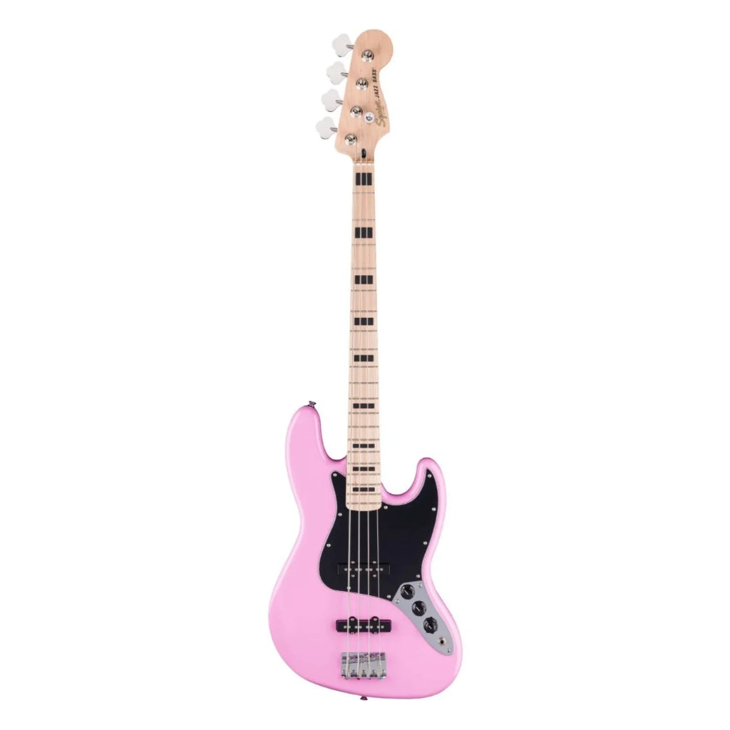 Squier - FSR Affinity Active Jazz Bass - Flash Pink, Maple Fingerboard