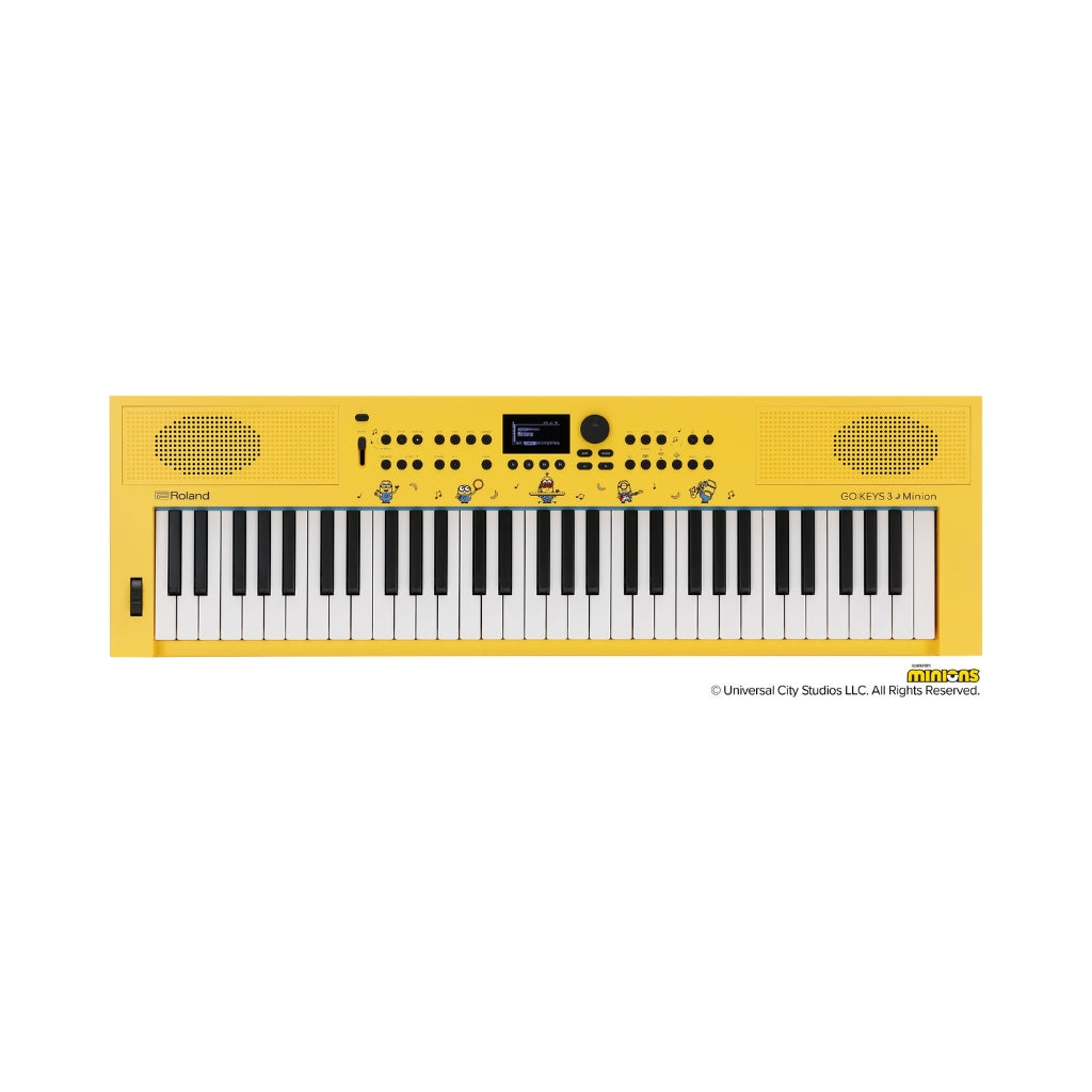 Roland - GO:KEYS 3 Minion 61-Key Keyboard - with ZEN-Core Sound Engine, Bluetooth & Auto Accompaniment