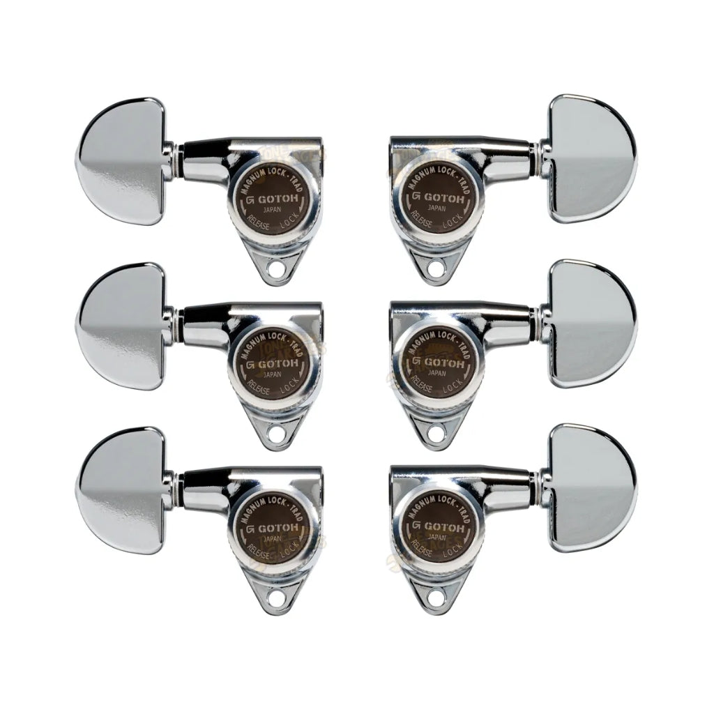 Gotoh SG301-MG-T Magnum Lock Traditional Machine Heads - Chrome