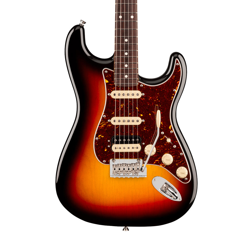 Fender American Professional Stratocaster HSS Rosewood Electric Guitar - 3-Color Sunburst