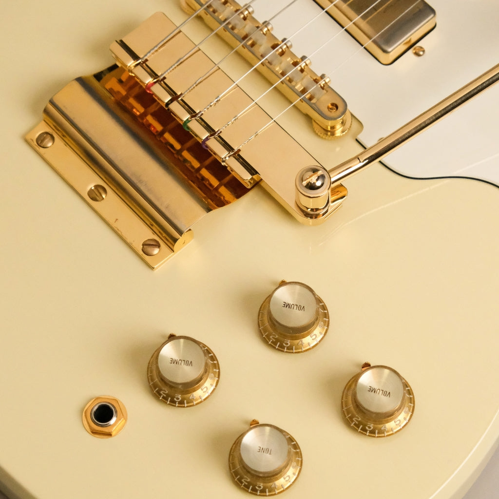 Frank Brothers Radar Deluxe Light Relic Electric Guitar - Nicotine White