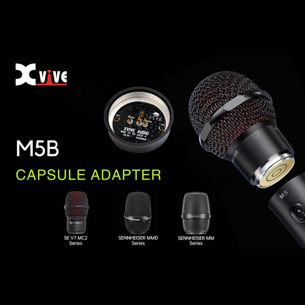 Xvive M5B Microphone Capsule Adapter