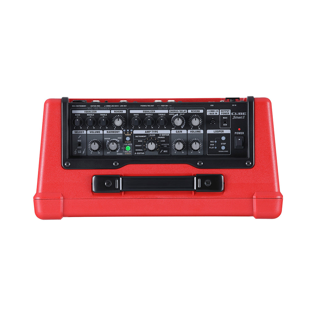 Boss Cube Street 2 Battery Powered Amplifier - Red