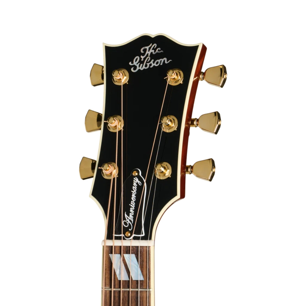Gibson Dove Anniversary Limited Edition Acoustic-Electric Guitar - Cremona Burst headstock front