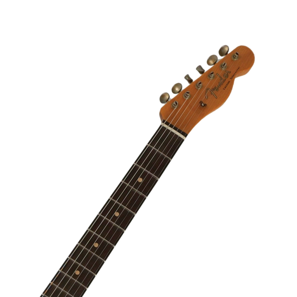 Fender Custom Shop 1963 Telecaster Custom CuNiFe Relic - Aged Blue Ice Metallic
