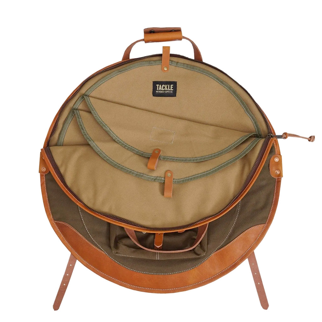 Tackle - Backpack Cymbal Bag - 24 inch, Forest Green