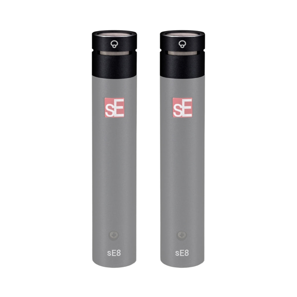 sE - sE8 Ultra-Thin Gold-Sputtered Diaphragm Supercardioid Capsule - Matched Pair