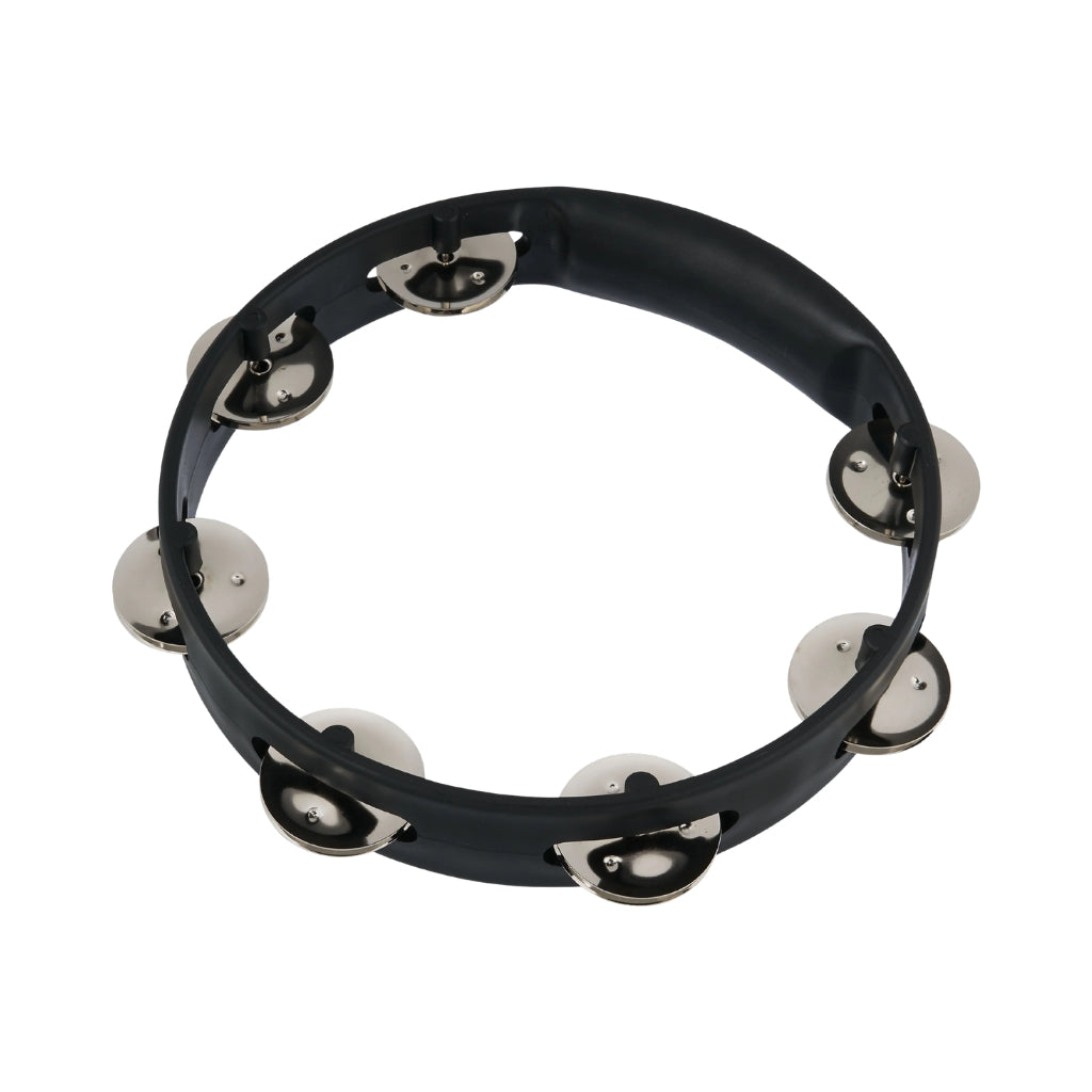 Latin Percussion - Aspire Tambourine - 8 inches, Black