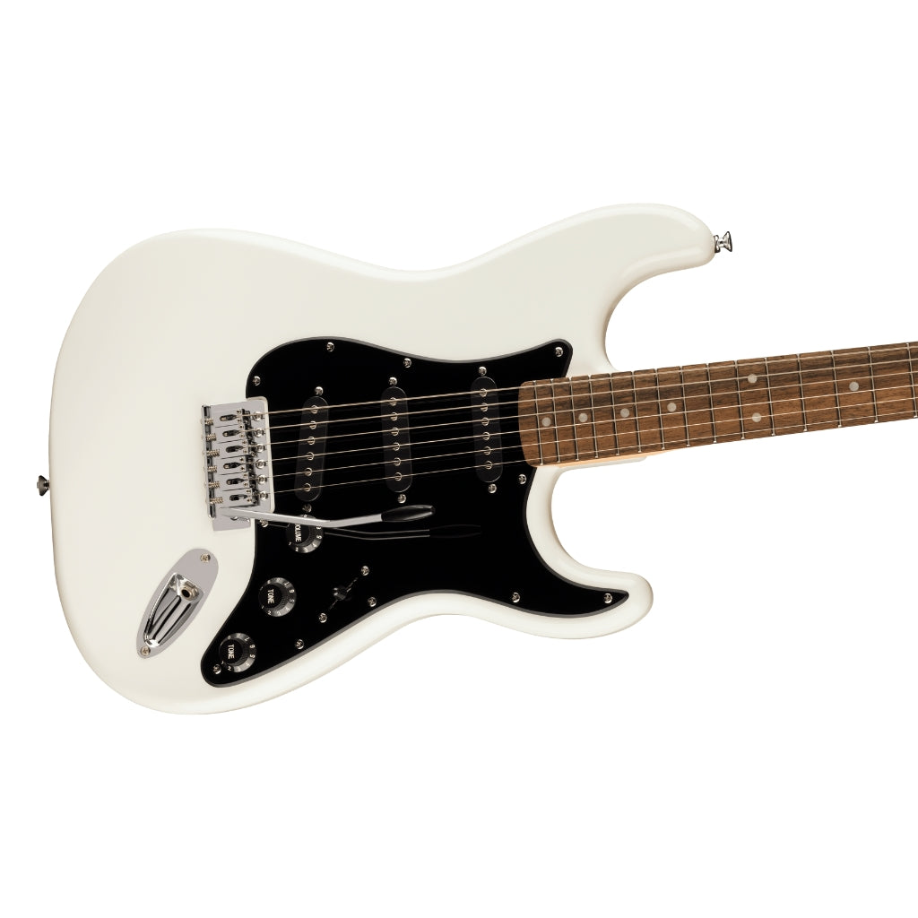 Squier - FSR Squier Sonic Stratocaster Electric Guitar - Arctic White, Laurel Fingerboard