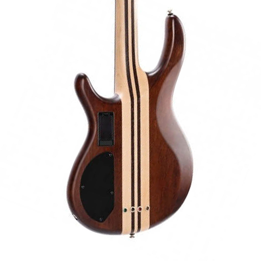 Cort A6 Plus FMMH 6-String Bass Guitar - Open Pore Natural