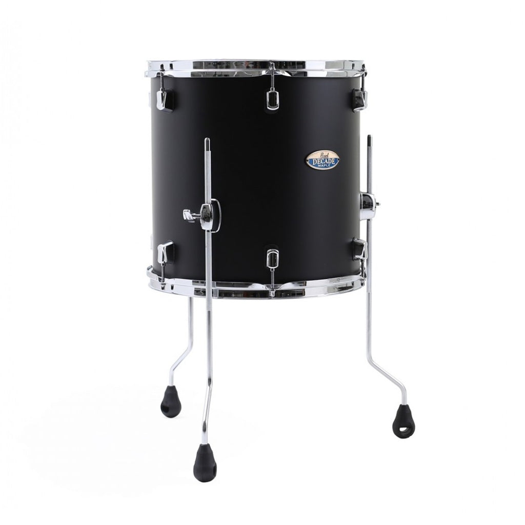 Pearl Decade Maple 14"x14" Floor Tom - Satin Slate Black