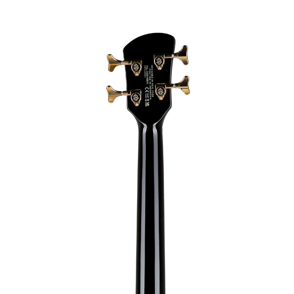 Spector Icon NS-2 Neck Through Electric Bass Guitar - Black & Blue