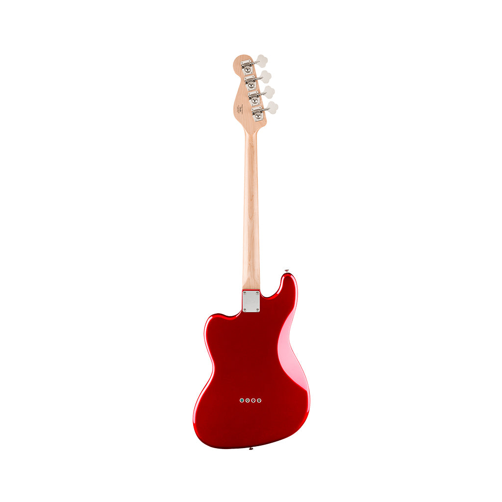 Squier Paranormal Rascal Limited Edition Bass HH Laurel Fingerboard - Candy Apple Red