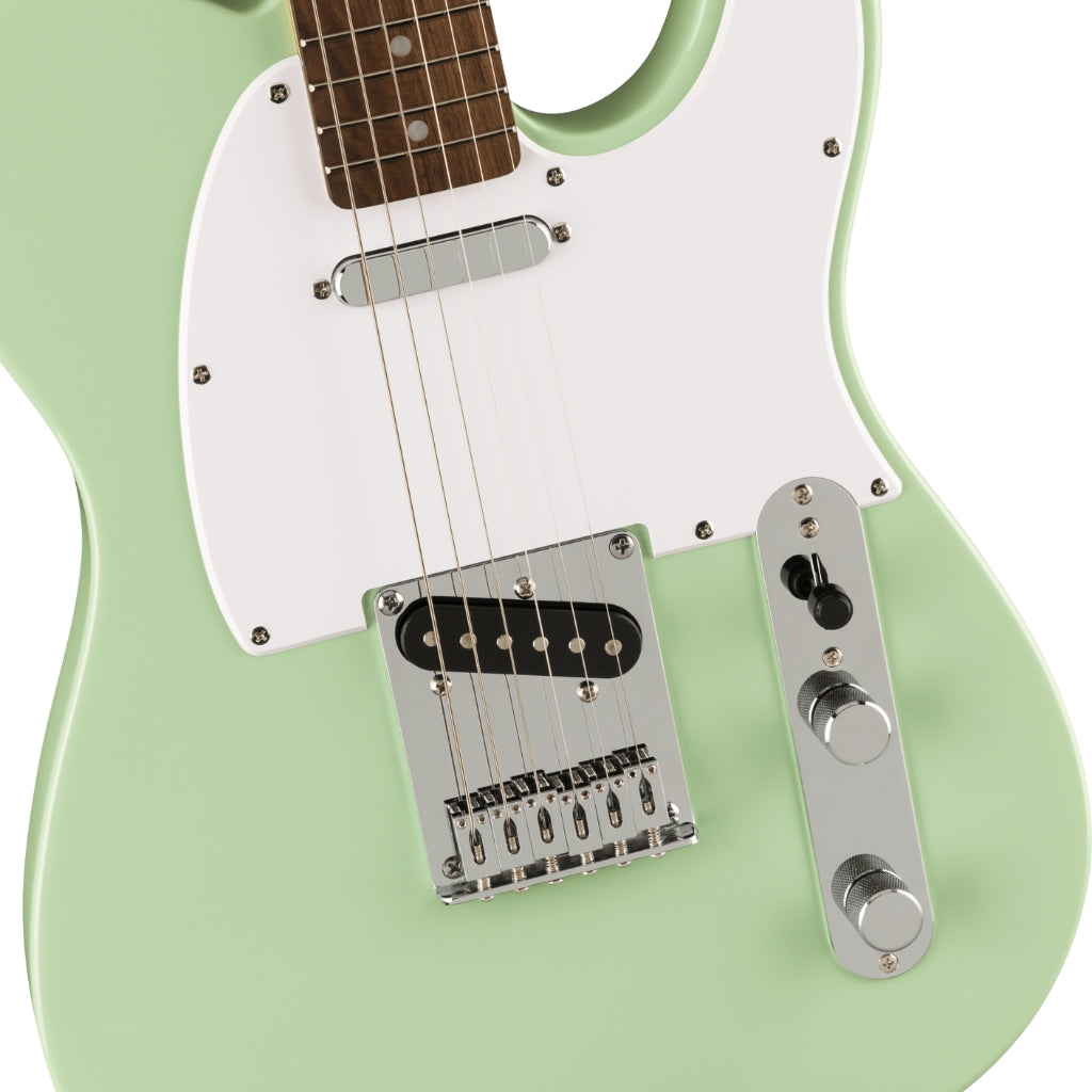 Squier - FSR Sonic Telecaste Electric Guitar - Surf Green, Laurel Fingerboard