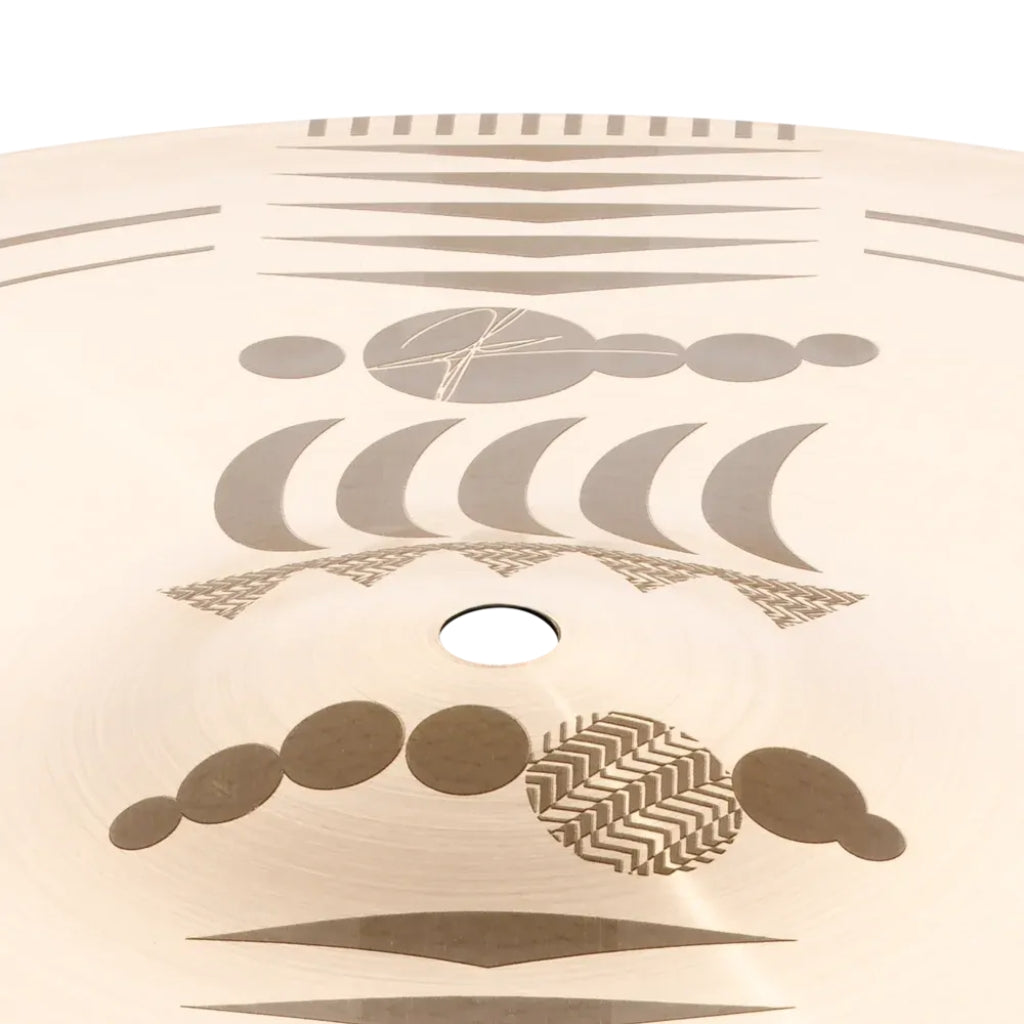 Meinl Cymbals - Artist Design Anika Nilles Lunar Hi-hat Cymbals - 14 inches