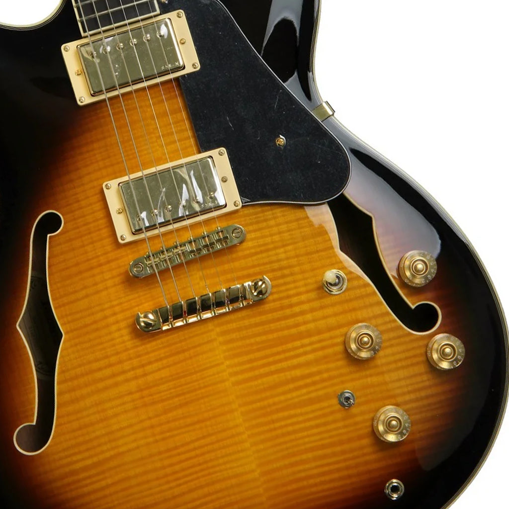 Ibanez JSM10 VYS John Scofield Electric Guitar W/Case