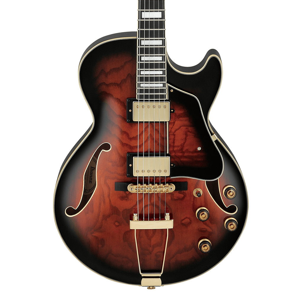 Ibanez AG95QA DBS Electric Guitar - Sky Music