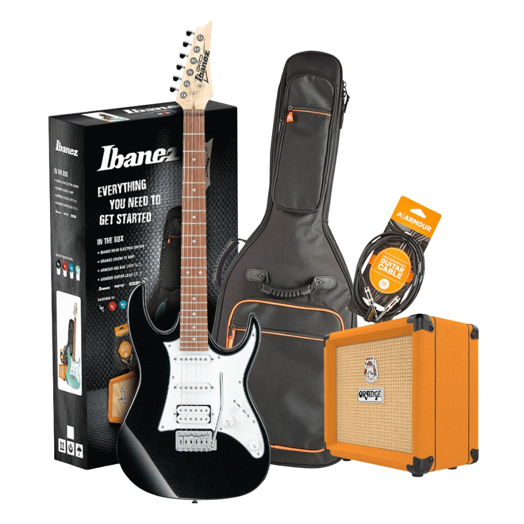 Ibanez - RX40BKN - Guitar PACK with Crush &amp; Accessories