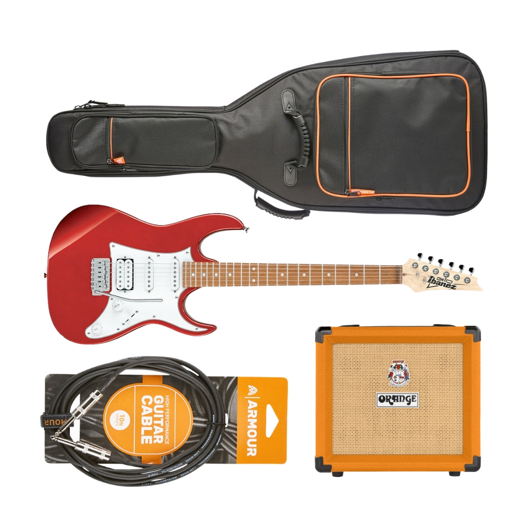 Ibanez - RX40CA Guitar PACK with Crush & Accessories - Candy Apple Red
