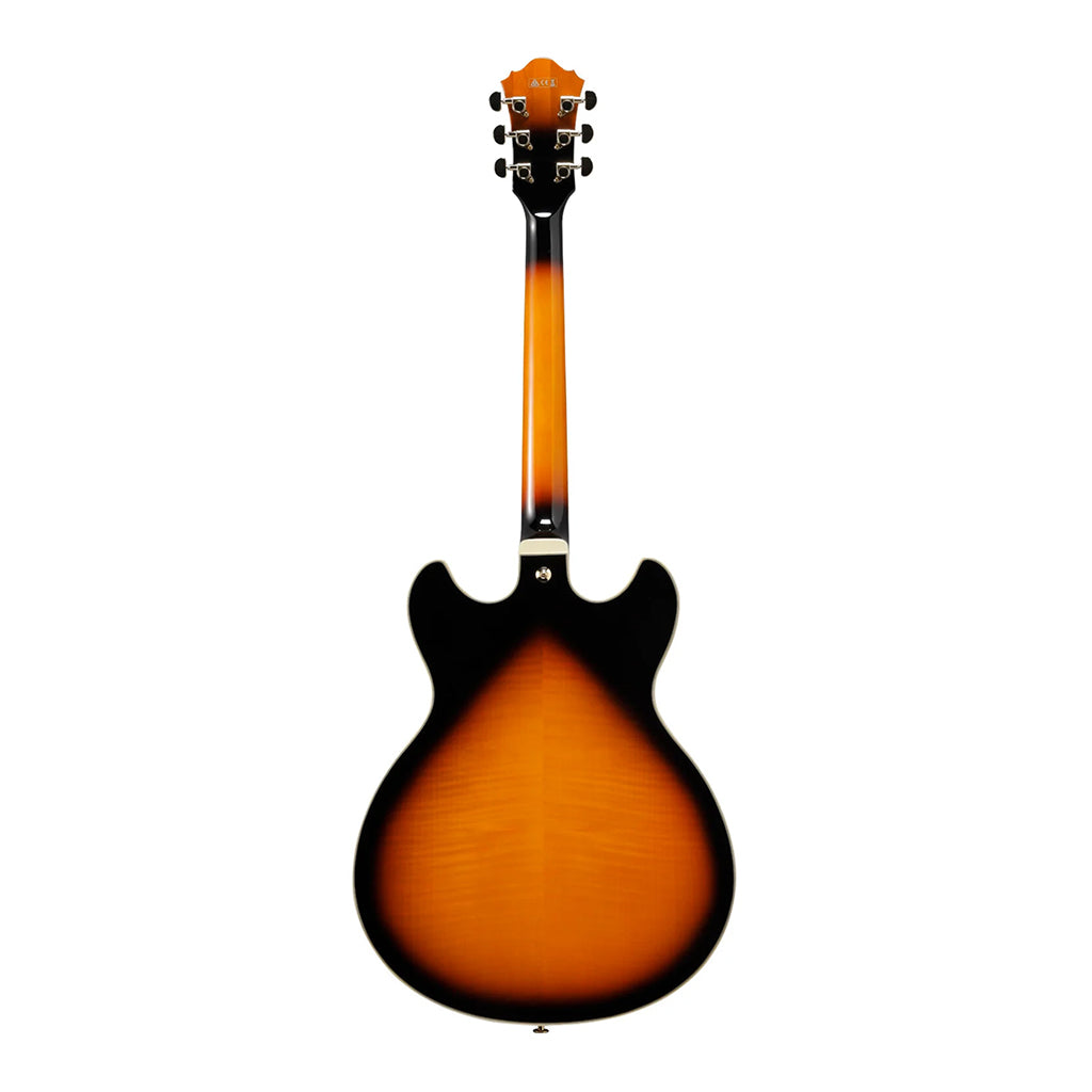 The Ibanez AS113 BS Electric Guitar With Case