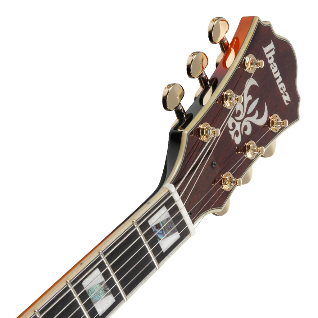 The Ibanez AS113 BS Electric Guitar With Case