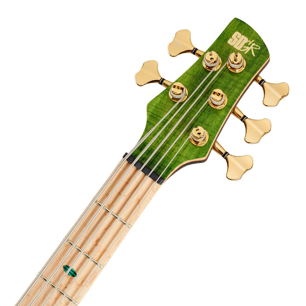 The Ibanez SR5FMDX EGL Premium Electric Bass With Bag