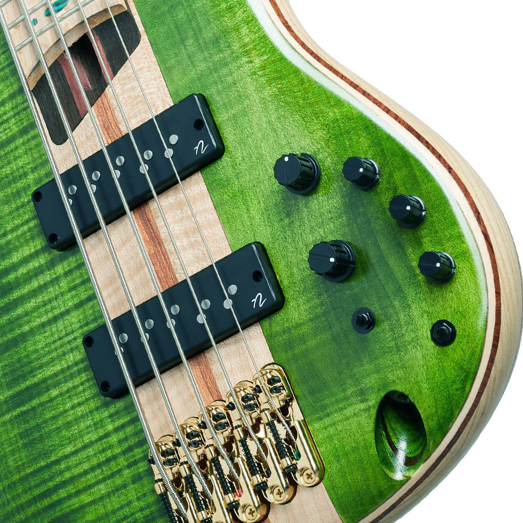 The Ibanez SR5FMDX EGL Premium Electric Bass With Bag