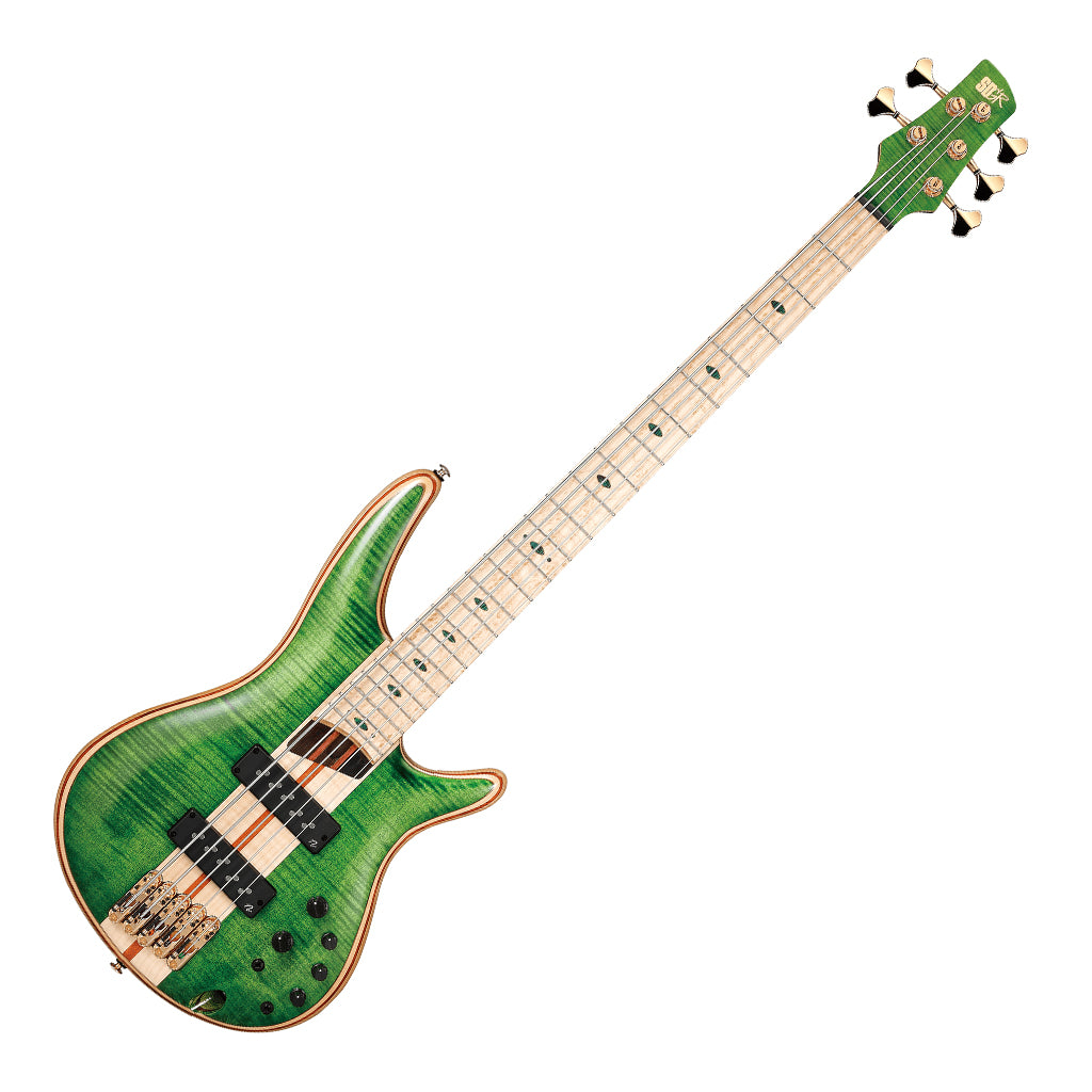 The Ibanez SR5FMDX EGL Premium Electric Bass With Bag