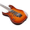Ibanez - J Custom RG8570ZL Custom Electric Guitar With Case - Brownish Sphalerite