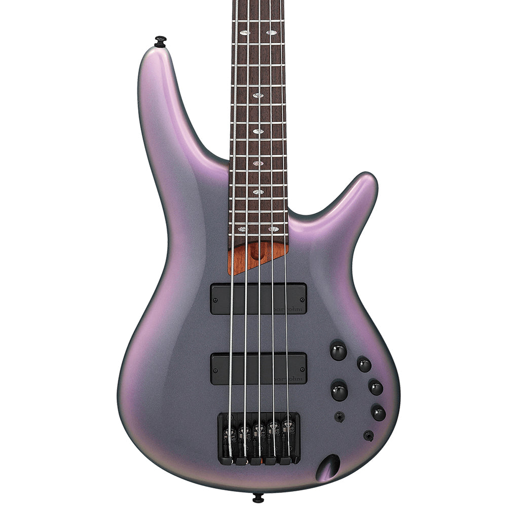 Ibanez SR505E Black Aurora Burst 5 String Electric Bass
