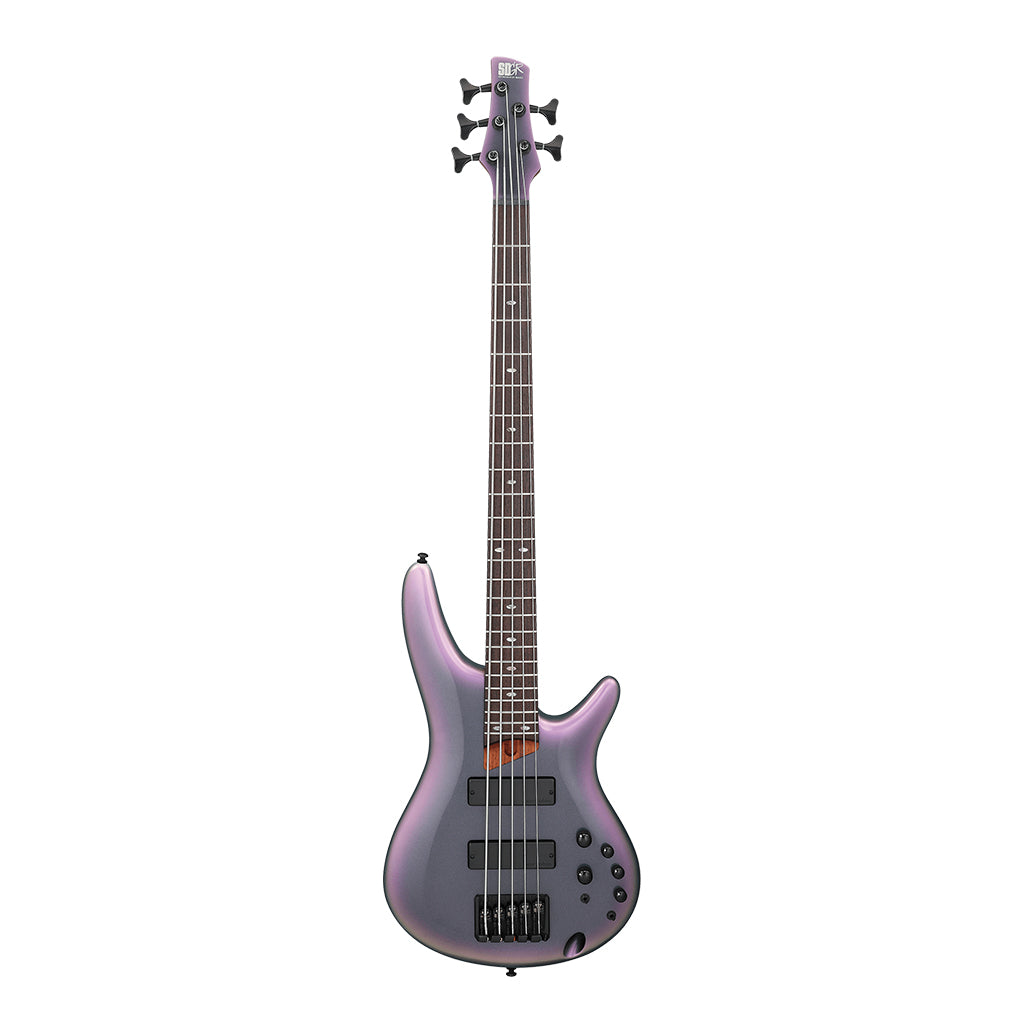 Ibanez SR505E Black Aurora Burst 5 String Electric Bass