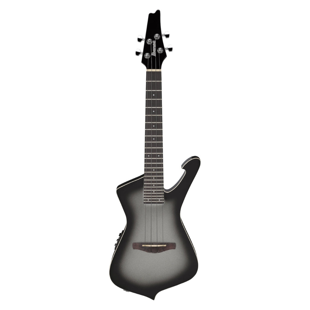 Ibanez - UICT100A Electric Tenor Ukulele - Metallic Gray Sunburst