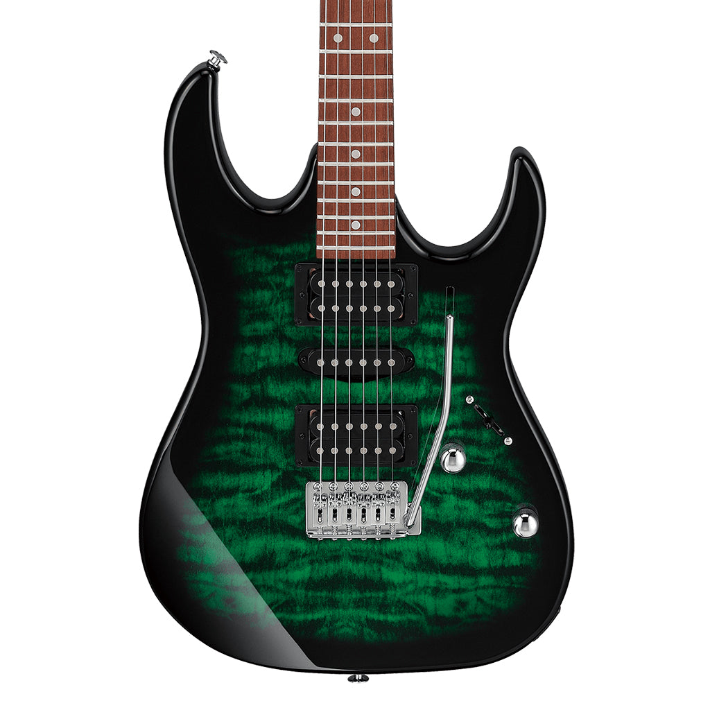 Ibanez RX70QA Transparent Emerald Burst GIO Guitar