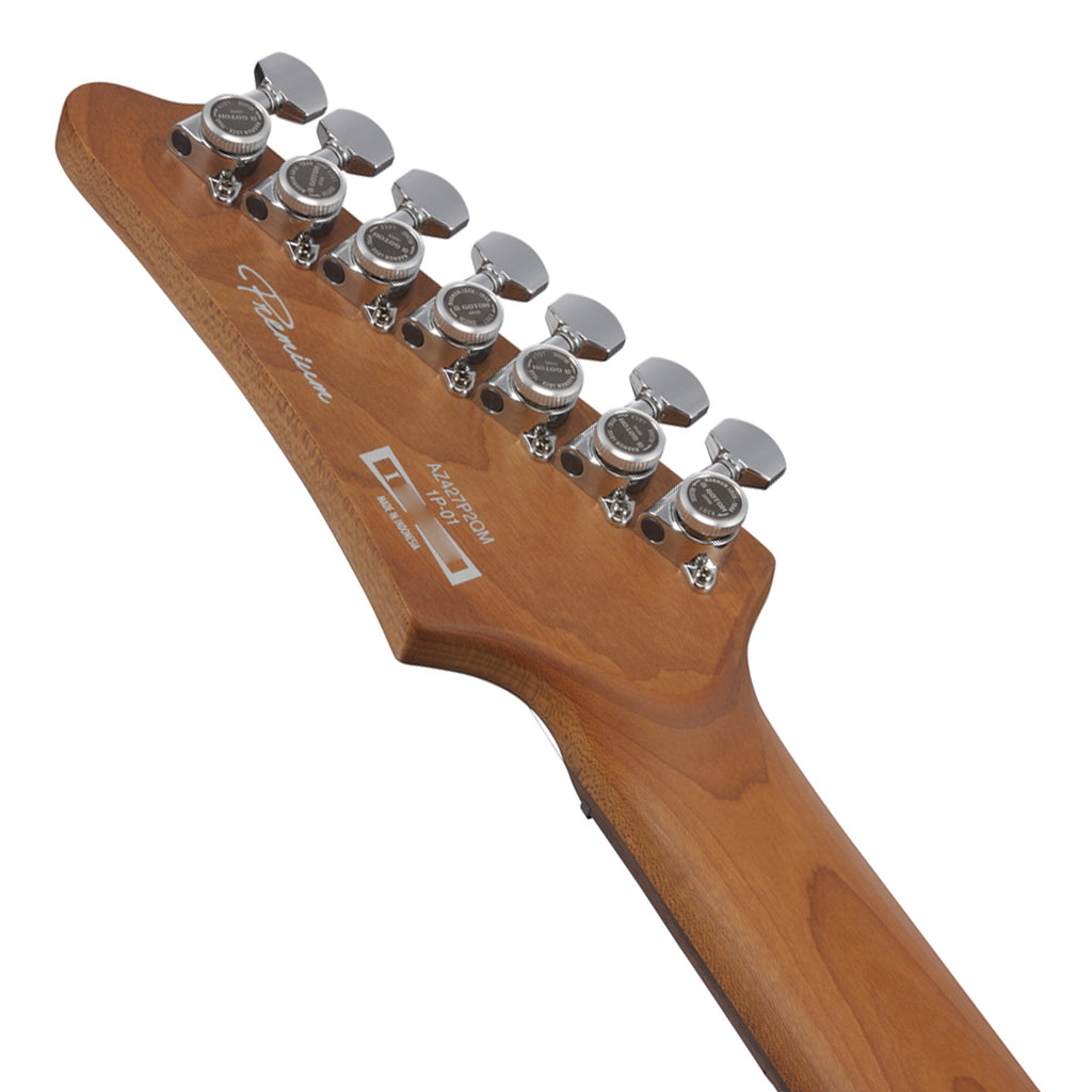 Ibanez AZ427P2QMTUB 7 String Electric Guitar Twilight Blue Burst