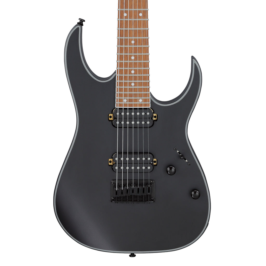 Ibanez RG7421EXBKF 7 String Electric Guitar Black Flat