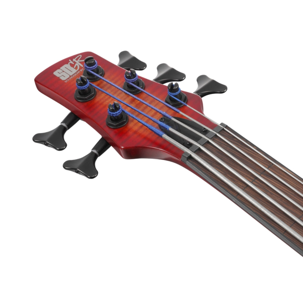 Ibanez - SRD905FBTL - 5 String Electric Bass Guitar Brown Topaz Burst Low Gloss